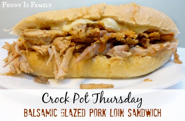 This Crockpot Balsamic Glazed Pork Loin recipe has excellent flavor, and the leftovers make a great pork loin sandwich!