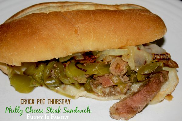 Try these quick and easy Crockpot Philly Cheesesteak Sandwiches recipe for a dinner your family will love!