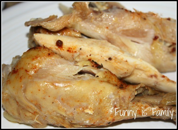 Slow-Cooked Whole Chicken