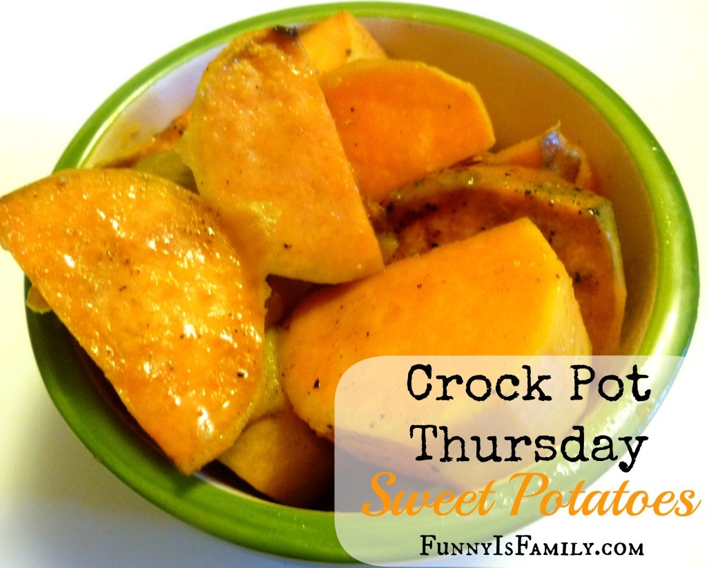 You'll love these delicious slow cooker sweet potatoes!