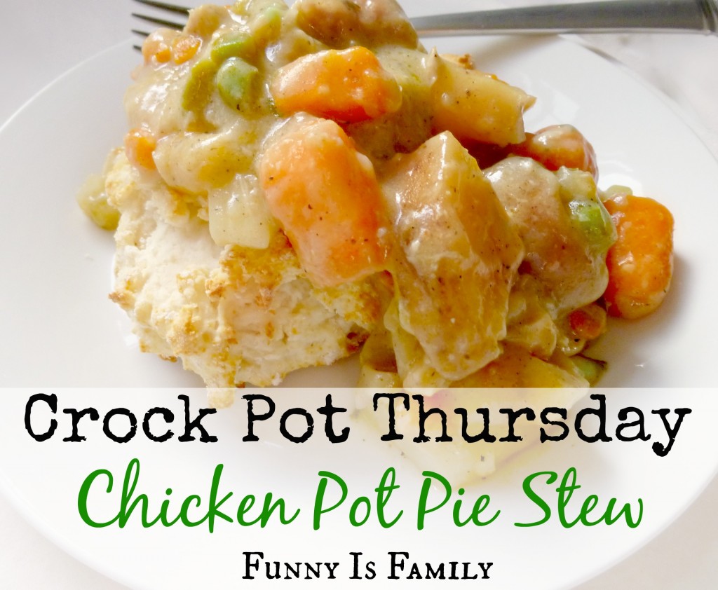 Delicious and hearty, this Chicken Pot Pie Stew will be loved by all!