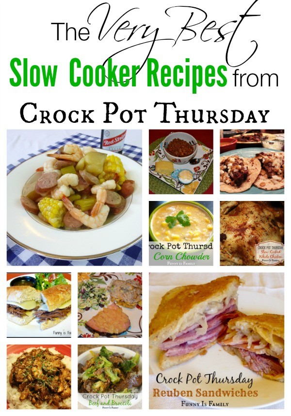 The very best crockpot recipes, including chicken, chili, soup, sandwiches, pork, beef, and other dinner recipes! These family-friendly meal ideas are tested and approved by five families!