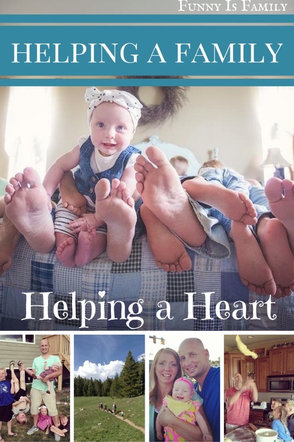 Helping a family, helping a heart.
