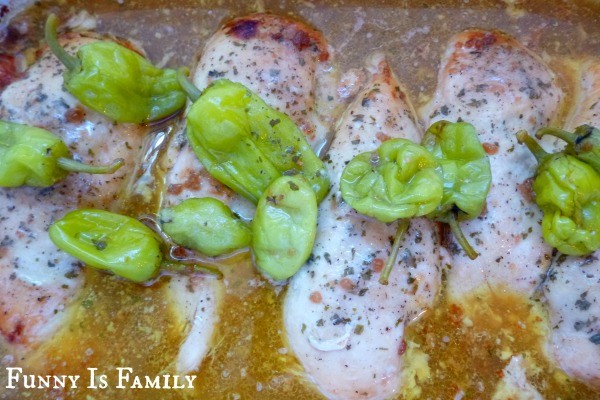 This Crock Pot Mississippi Chicken recipe is a quick and easy dinner idea that has incredible flavor! Whatever you do, don't skip the pepperoncinis!