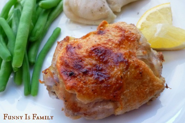 This Crockpot Lemon Chicken is simple to throw together and has incredible flavor! It can be a light and healthy chicken recipe, or you can make a deliciously creamy sauce to accompany the dinner!
