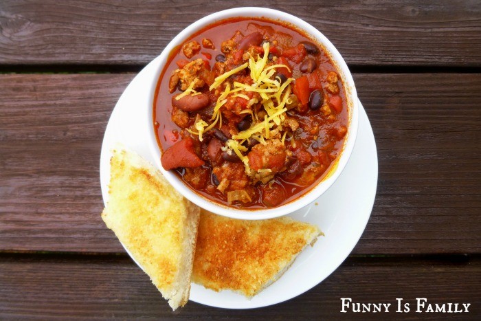 This Crockpot Turkey Chili is easy, versatile, and delicious!