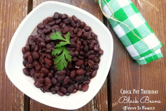 I love these Crockpot Black Beans! I put a poached egg on top for breakfast, eat them with a dollop of sour cream for lunch, and pair them with rice, chicken, or tortillas for dinner!