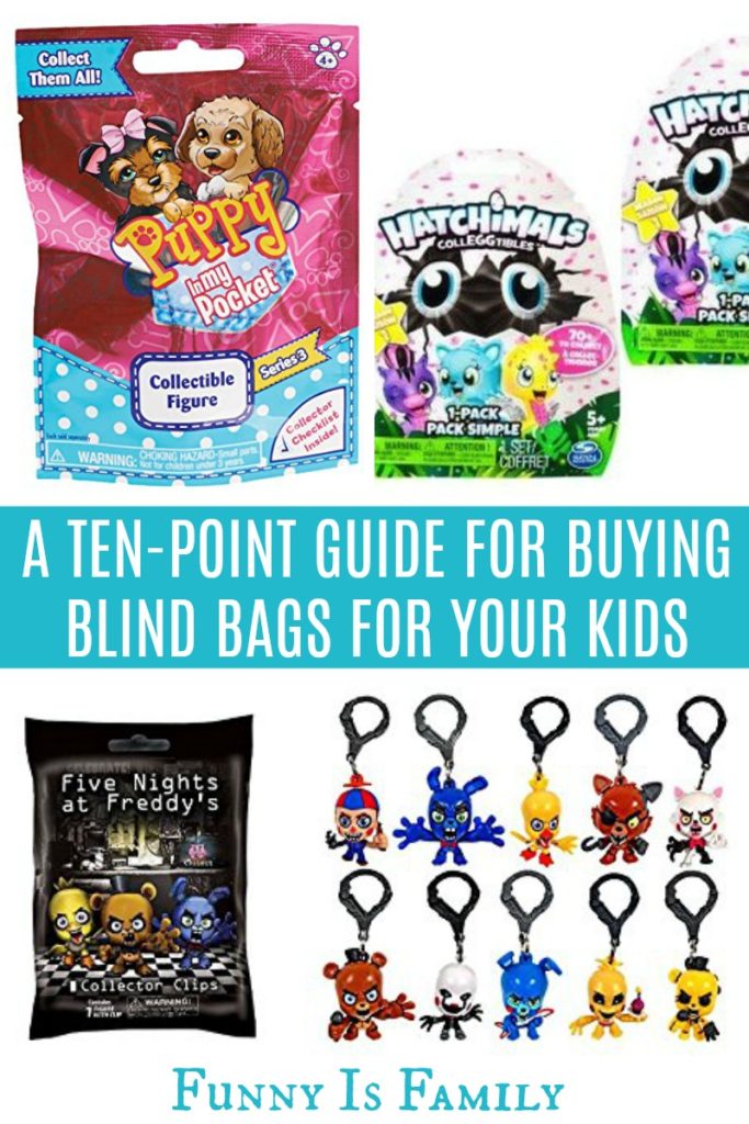 A hilarious ten-point guide for buying blind bags for your kids!