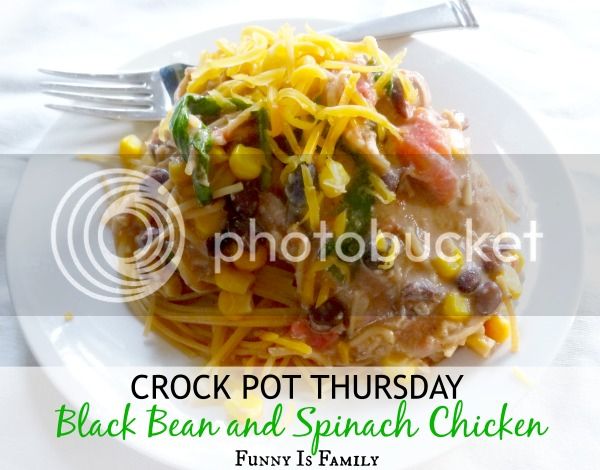 Crock Pot Thursday: Black Bean and Spinach Chicken